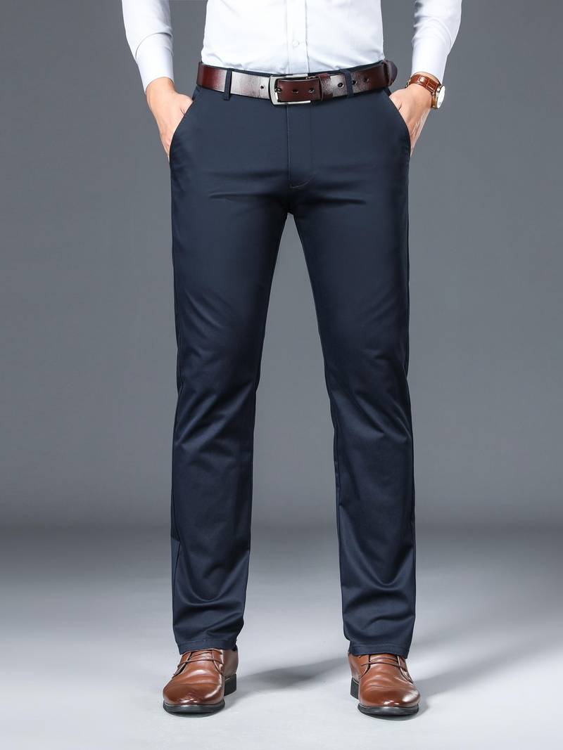 Vaughn – Pantalones Elegantes de Corte Clásico