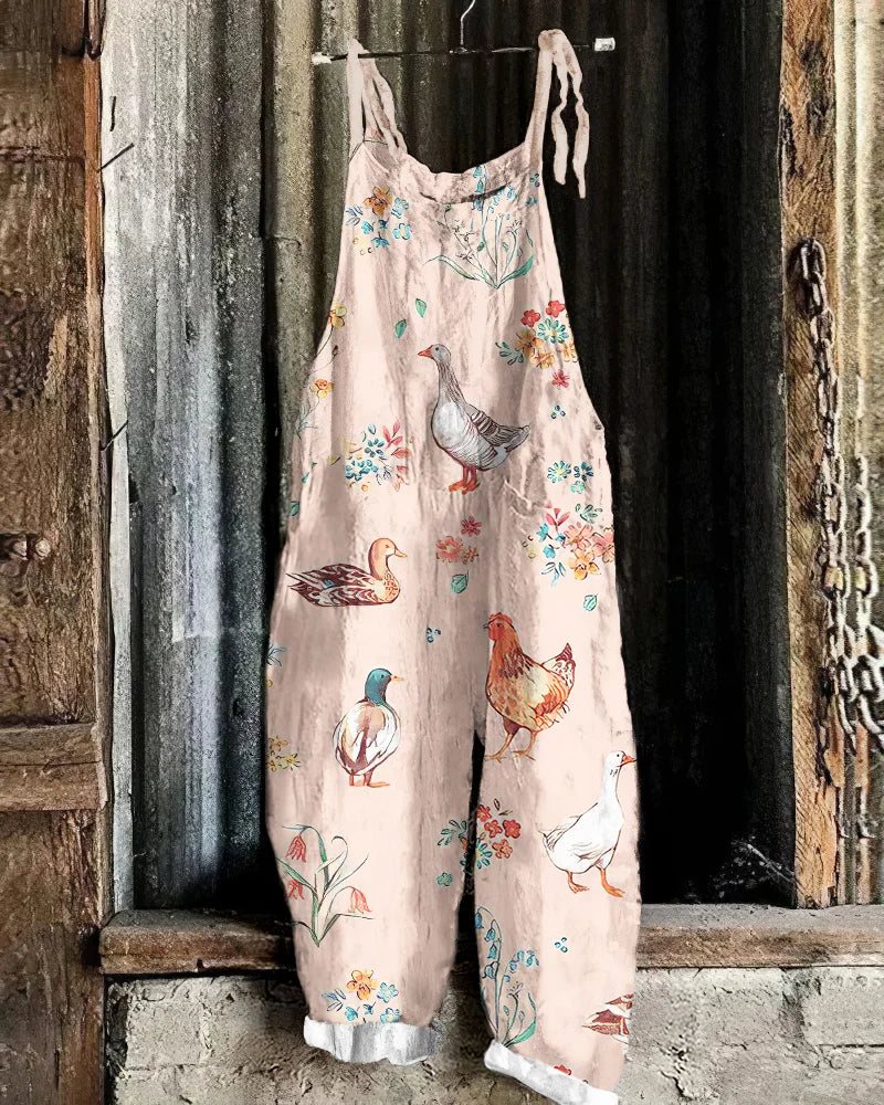 Sienna - Mono con Estampado Animal de Estilo Relajado