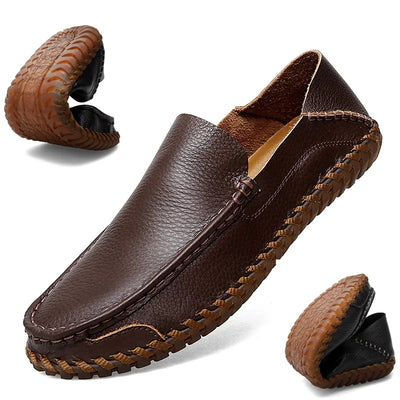 Andrew - Los Clásicos Mocasines de Cuero