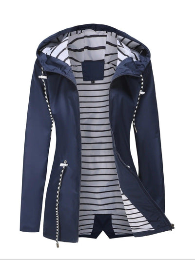 Nathalie – Larga Chaqueta Impermeable