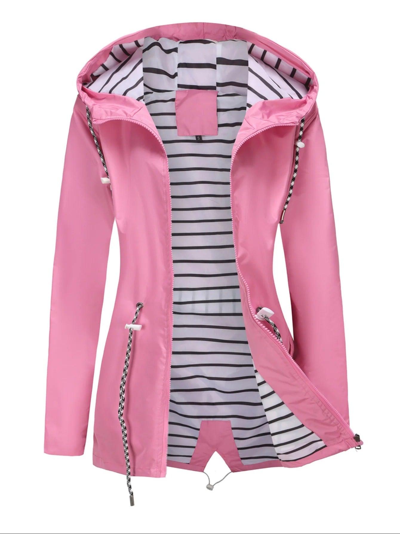 Nathalie – Larga Chaqueta Impermeable