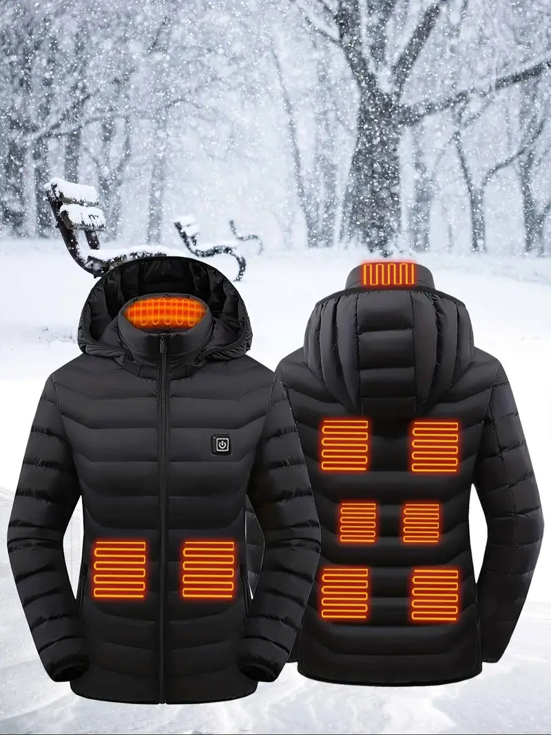 Davena - Casual chaqueta térmica calefactable para mujeres