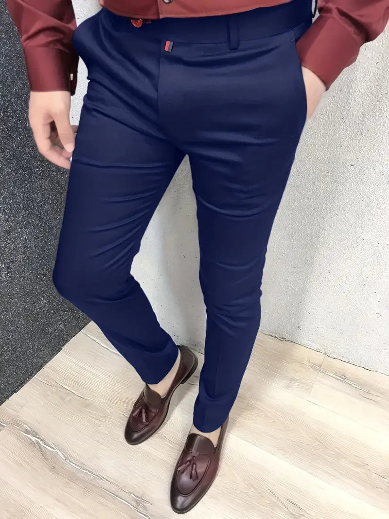 Benji - Pantalones Slim-Fit Elegantes y Atemporales