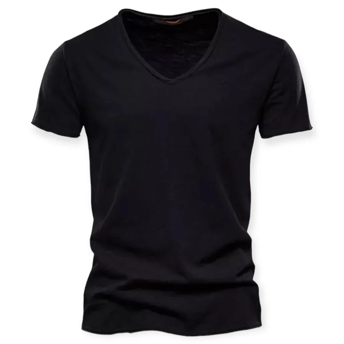 Archie - Cómoda V-Neck Camiseta Básica Hombre