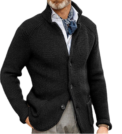 Kiki - Chaqueta de punto informal con capucha