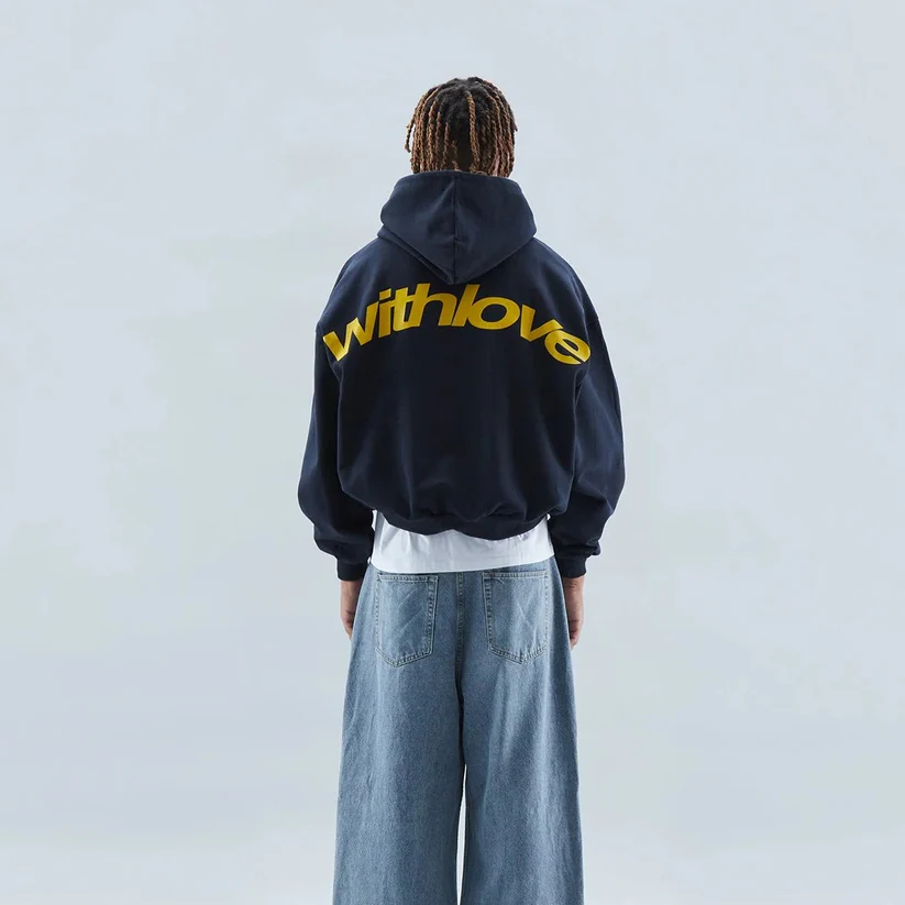 Jordin - Unisex-Hoodie con impresión gráfica en la espalda