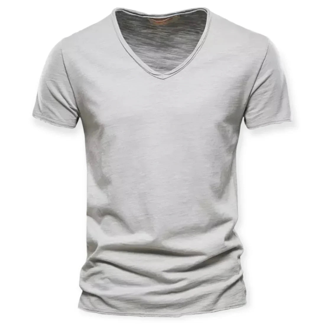 Archie - Cómoda V-Neck Camiseta Básica Hombre
