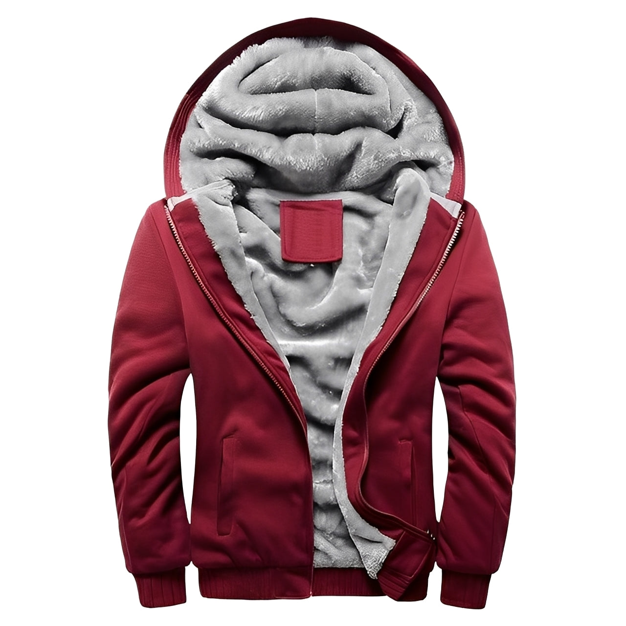 Orrell - Chaqueta con capucha y forro de polar para hombres