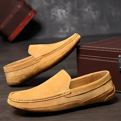 Cameron - Elegantes, casuales mocasines de gamuza para hombres