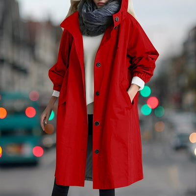 Shavonne - Elegante impermeable Trenchcoat para mujeres