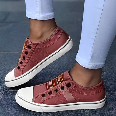Delphia - Zapatos Casuales de Lona para Mujer