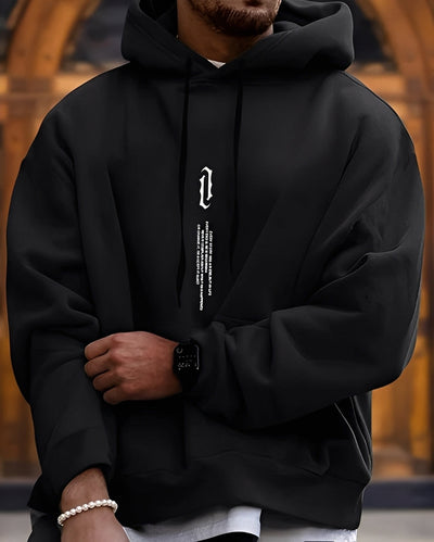 Beckham - Elegante Hoodie con Estampado para Hombres