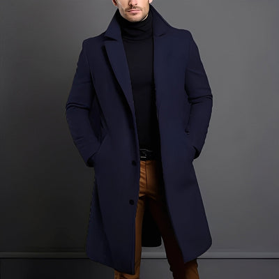 Tucker - Elegante Abrigo de Lana para Hombres