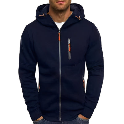 Lowell - Casual, elegante chaqueta con capucha para hombres