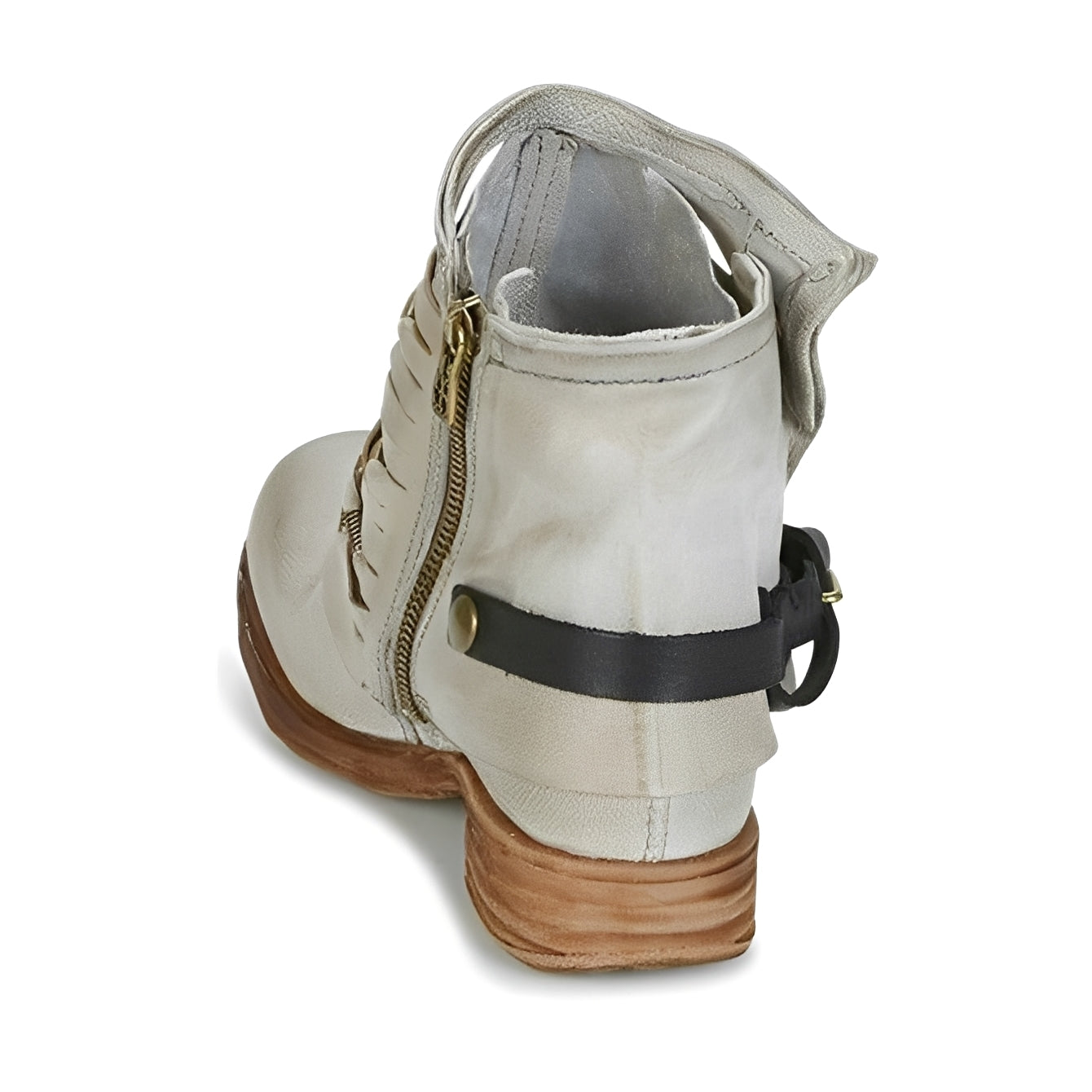 Jacqueline - Elegantes Botines de Cuero para Mujeres