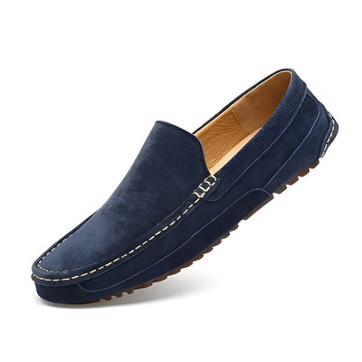 Cameron - Elegantes, casuales mocasines de gamuza para hombres