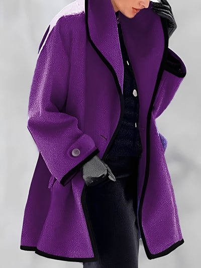 Mikayla - Chaqueta de lana cálida con capucha para mujeres
