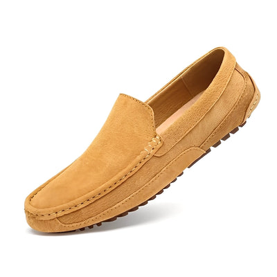 Cameron - Elegantes, casuales mocasines de gamuza para hombres