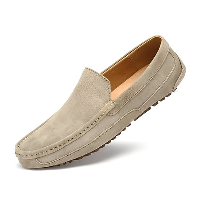 Cameron - Elegantes, casuales mocasines de gamuza para hombres