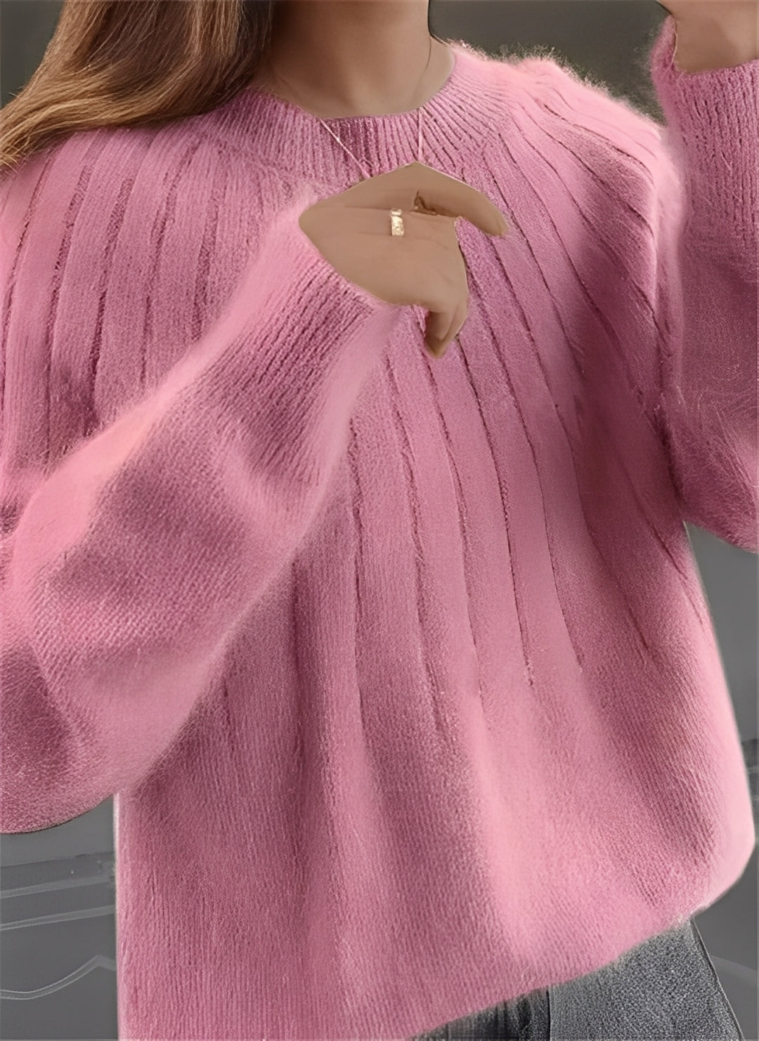 Cornelia - Cómodo suéter de cachemira para mujeres