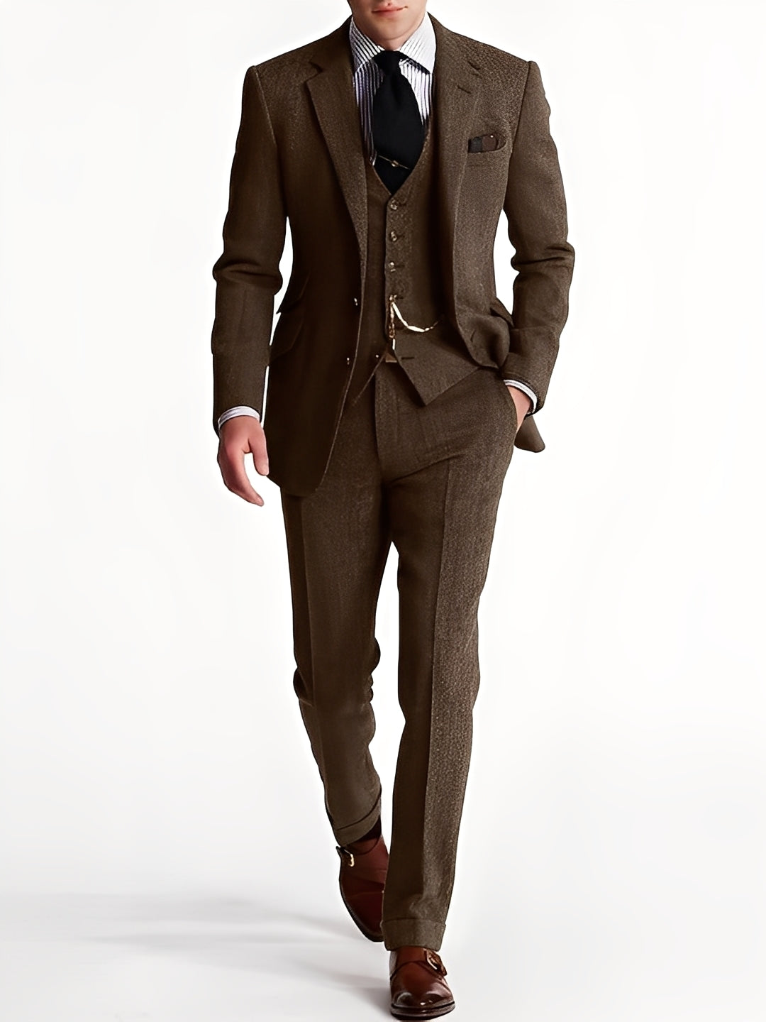 Alden - Formales trajes de esmoquin estrechos para hombres
