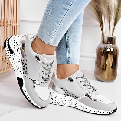 Penelope - Cómodos Zapatillas con Cuña para Mujer