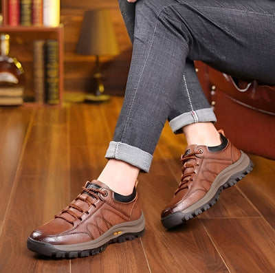 Randolf - Elegantes zapatos de cuero antideslizantes para hombres
