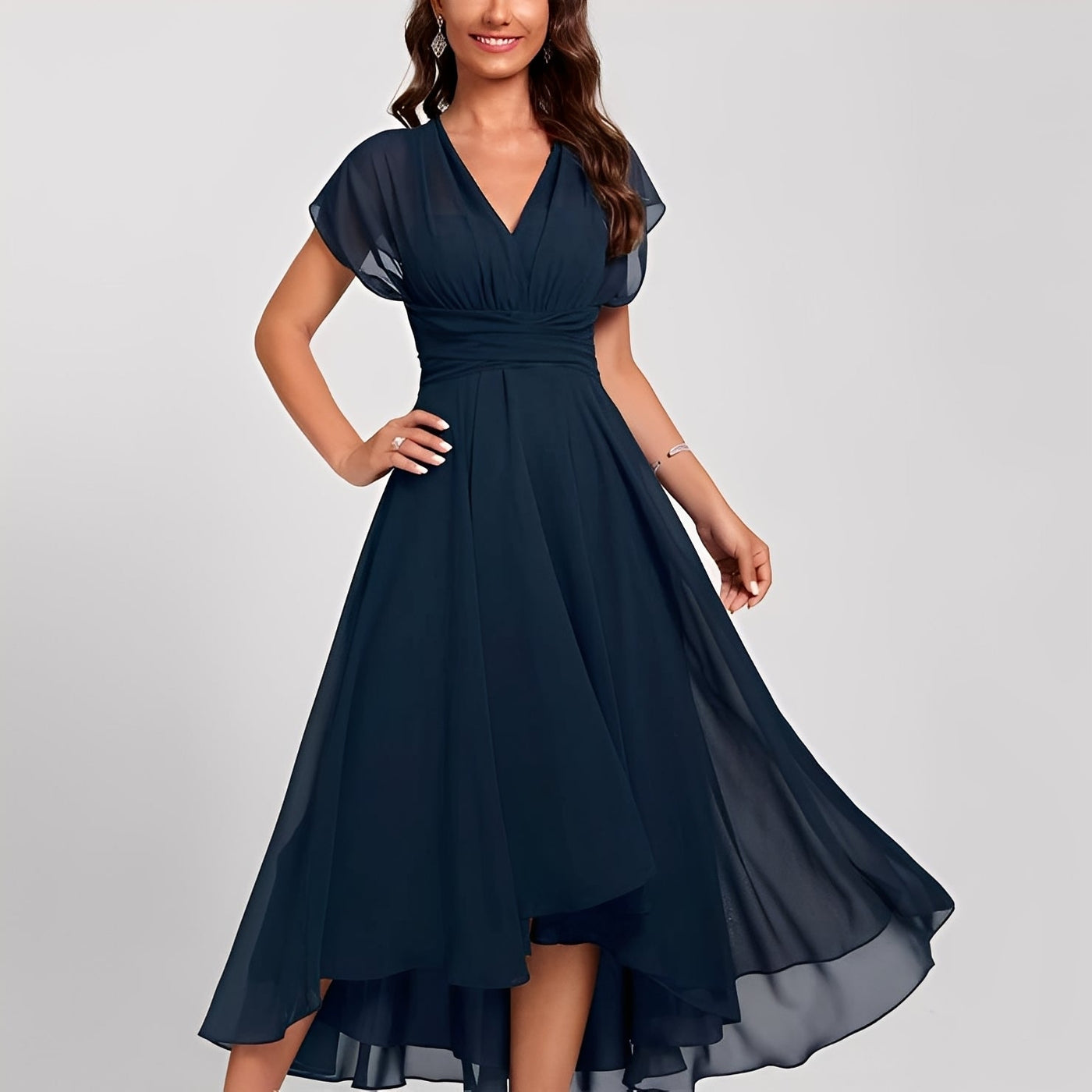 Bethel - Elegante, ligero vestido de gasa para mujeres