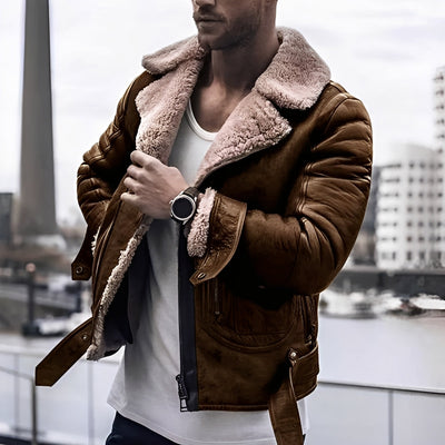 Nikolas - Elegante, cálida chaqueta para hombres