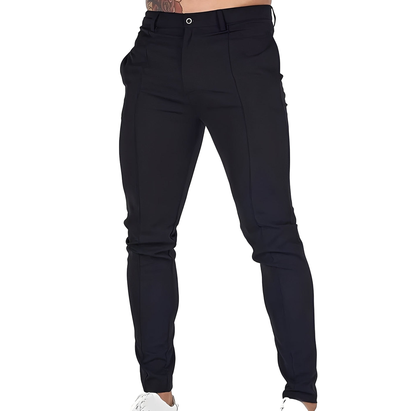 Stuart - Pantalones Casuales Ajustados para Hombres