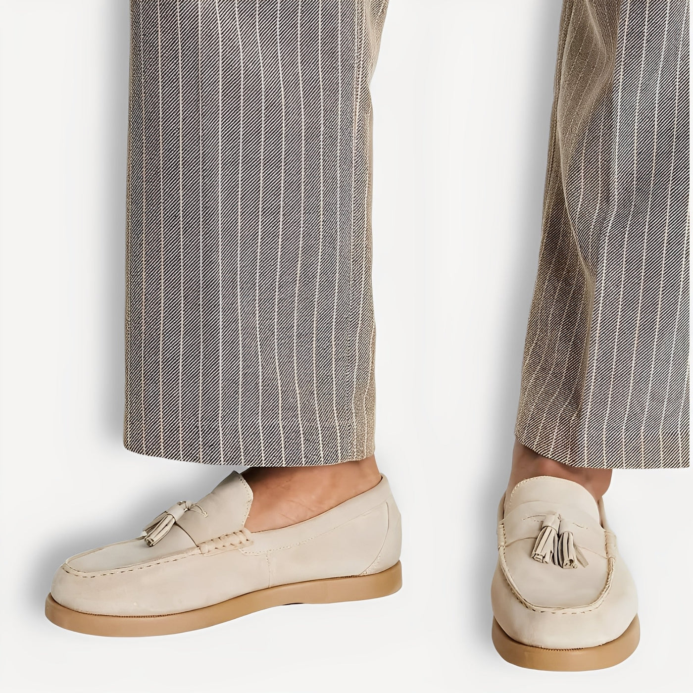Dixon - Mocasines Casuales con Borlas para Hombres