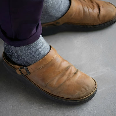 Eldon - Casuales Zapatillas de Cuero para Hombres