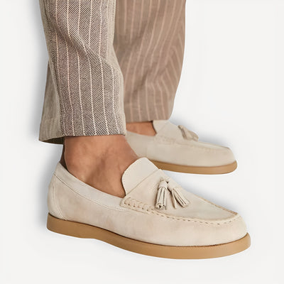 Dixon - Mocasines Casuales con Borlas para Hombres