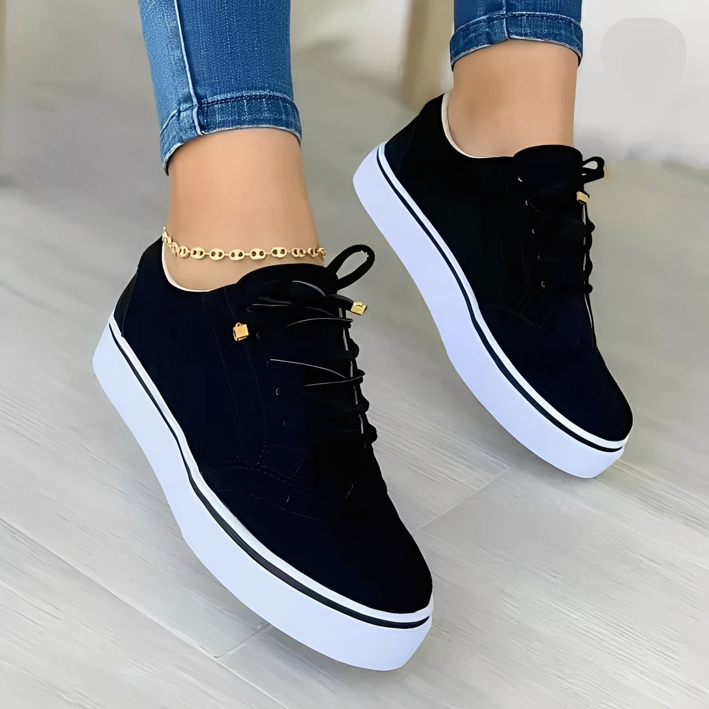 Elfleda - Elegantes, cómodos zapatillas para mujeres