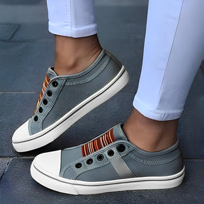 Delphia - Zapatos Casuales de Lona para Mujer