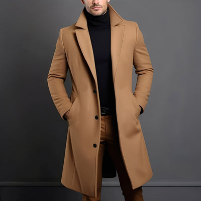 Tucker - Elegante Abrigo de Lana para Hombres