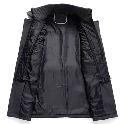 Jerald - Elegante larga trinchera para hombres