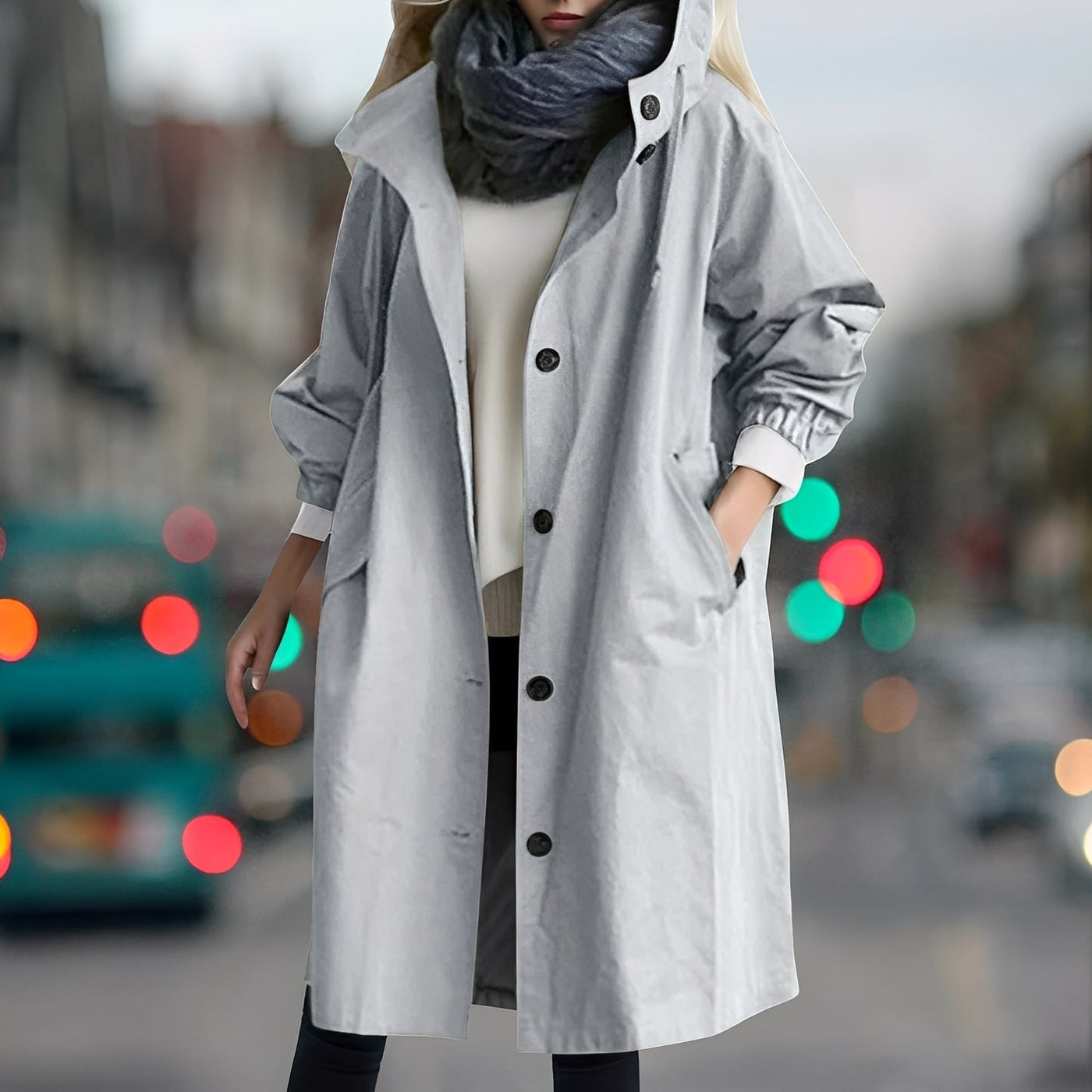 Shavonne - Elegante impermeable Trenchcoat para mujeres