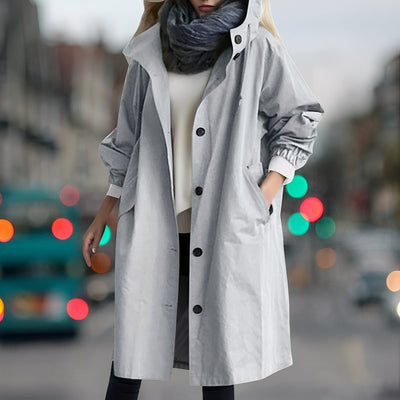 Shavonne - Elegante impermeable Trenchcoat para mujeres