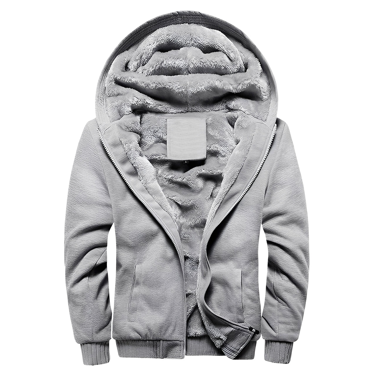 Orrell - Chaqueta con capucha y forro de polar para hombres