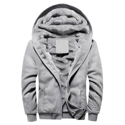 Orrell - Chaqueta con capucha y forro de polar para hombres