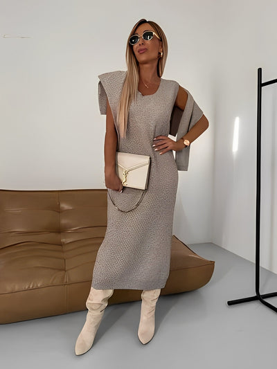 Cherice - Elegante conjunto de punto holgado para mujeres