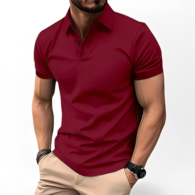 Deacon - Cómodo polo de manga corta para hombres