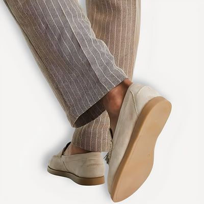 Dixon - Mocasines Casuales con Borlas para Hombres