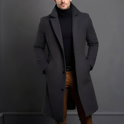 Tucker - Elegante Abrigo de Lana para Hombres