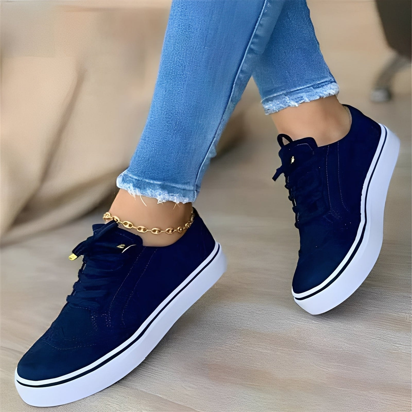 Elfleda - Elegantes, cómodos zapatillas para mujeres