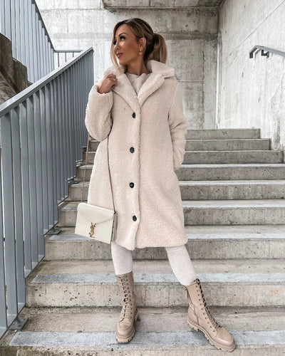 Georgiana - Elegante Chaqueta de Piel Sintética para Mujeres
