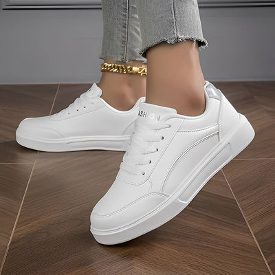 Rexanne - Zapatillas elegantes de cuero PU para mujer