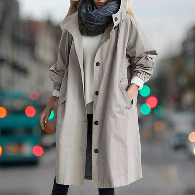 Shavonne - Elegante impermeable Trenchcoat para mujeres