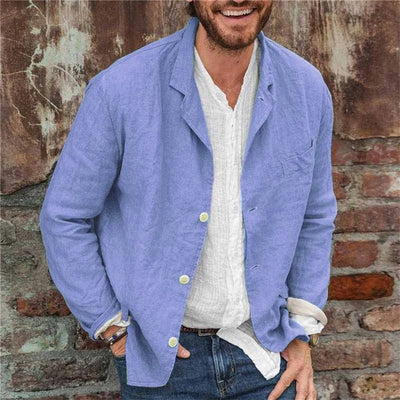 Karim - Ligero Blazer de Lino para Hombres